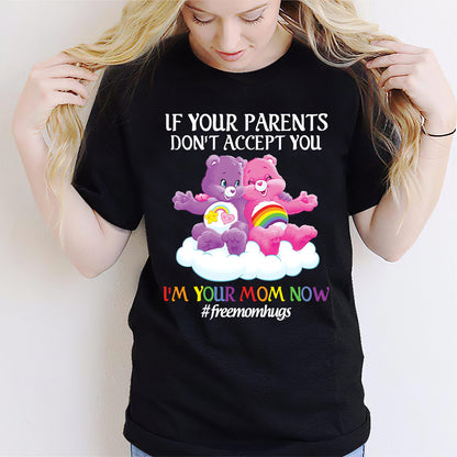Free Mom Hugs - LGBT Support T-shirt And Hoodie