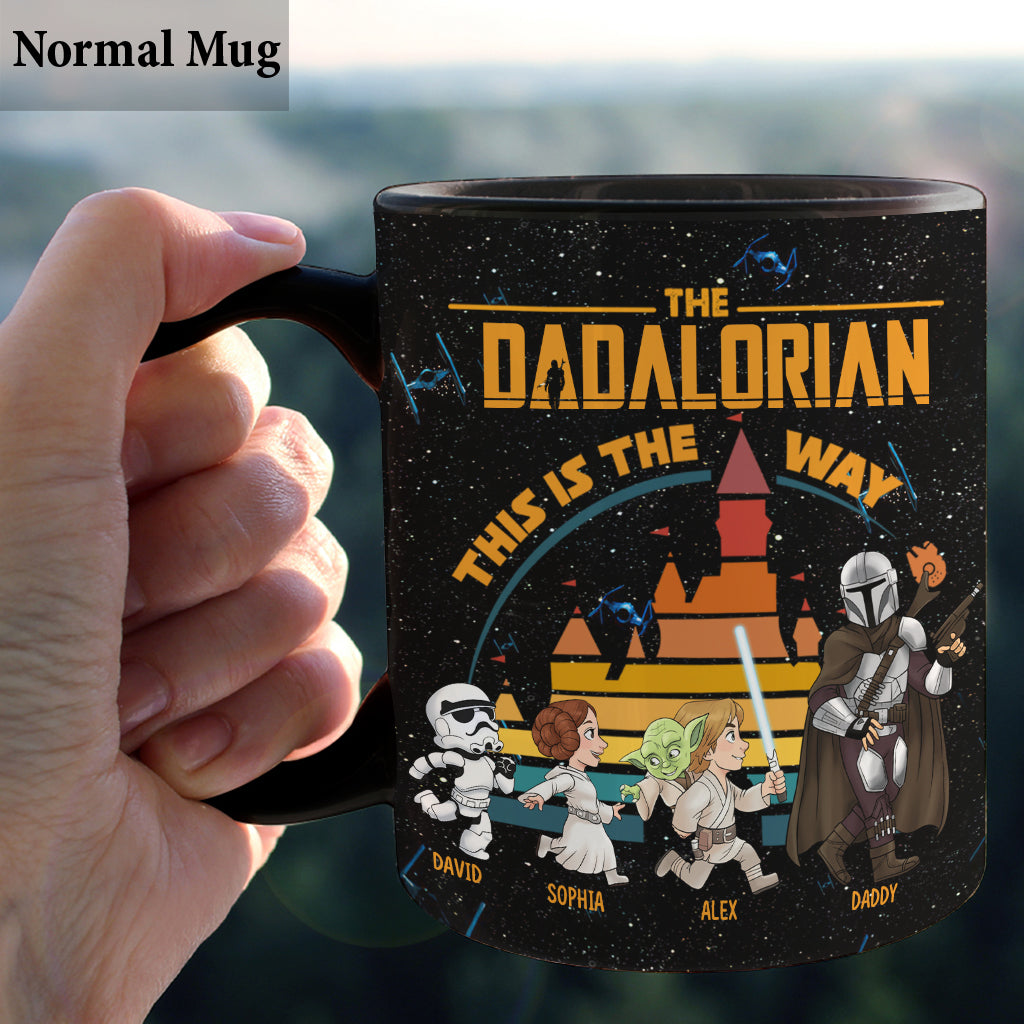 The Dadalorian This Is The Way - Personalized The Force Mug