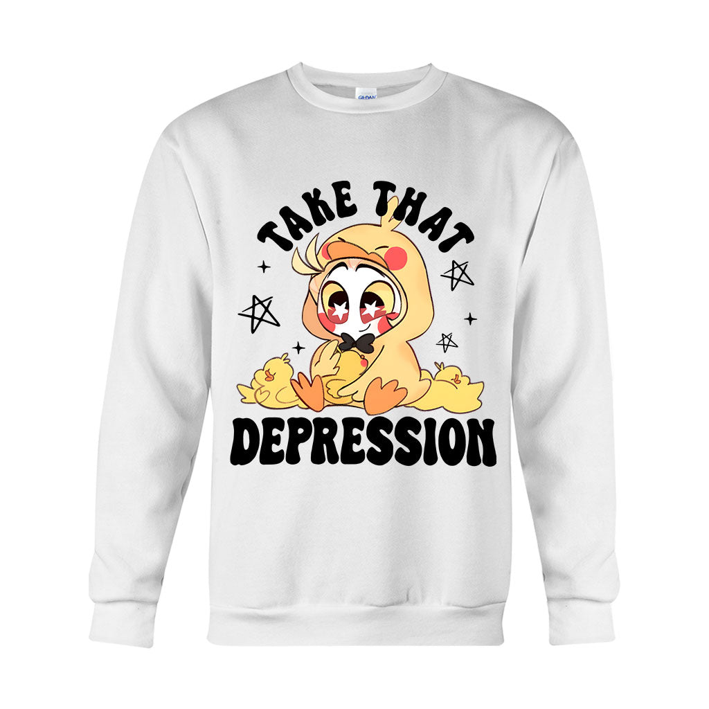 Take That Depression - T-shirt And Hoodie