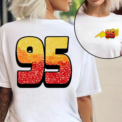 Retro Mcqueen 95 Cars T-shirt And Hoodie
