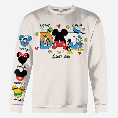 Best Dad Ever - Personalized Father All Over Shirt