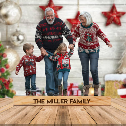 Custom Any Photo Plauqe - Personalized Family Custom Photo Plaque