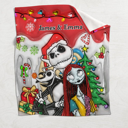 We're Simply Meant To Be - Personalized Nightmare Blanket