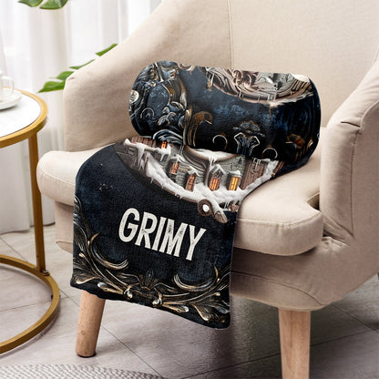 Nightmare Before Christmas - Personalized Nightmare Blanket