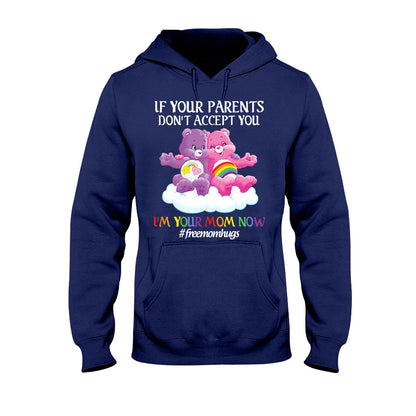 Free Mom Hugs - LGBT Support T-shirt And Hoodie