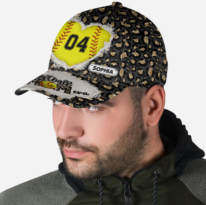 In My Softball Mom Era - Personalized Softball Classic Cap