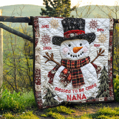 Nana Grandma Gigi - Personalized Grandma Quilt