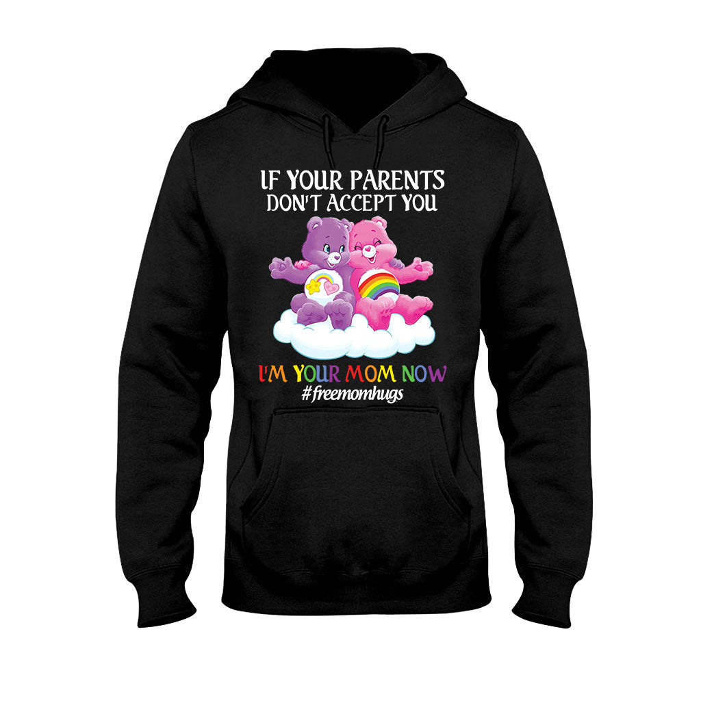 Free Mom Hugs - LGBT Support T-shirt And Hoodie