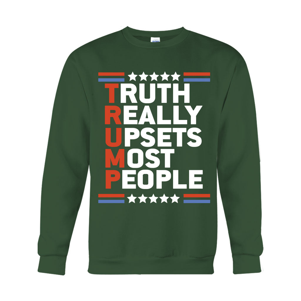 Truth Really Upset Most People - T-shirt And Hoodie