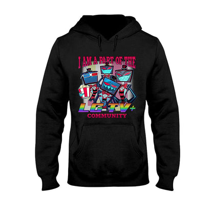 I Am With The Community - T-shirt And Hoodie