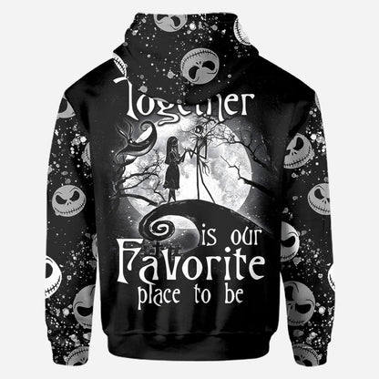 Together Since - Personalized Nightmare All Over Shirt