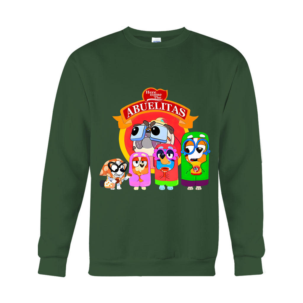 Here Come The Abuelitas - T-shirt And Hoodie