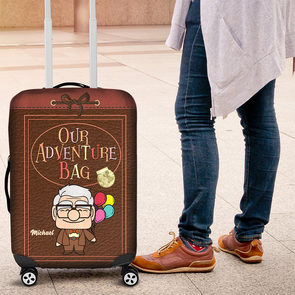 Our Adventure Bag - Personalized Mouse Luggage Cover