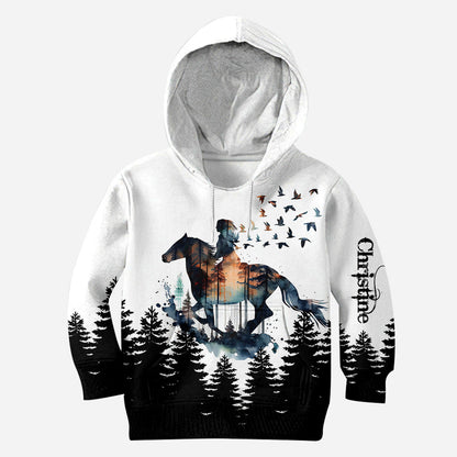 Horse Girl - Personalized Horse Hoodie and Leggings