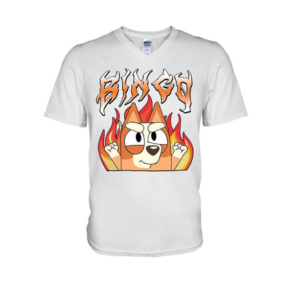 Fire Metal Rock - Mouse T-shirt And Hoodie