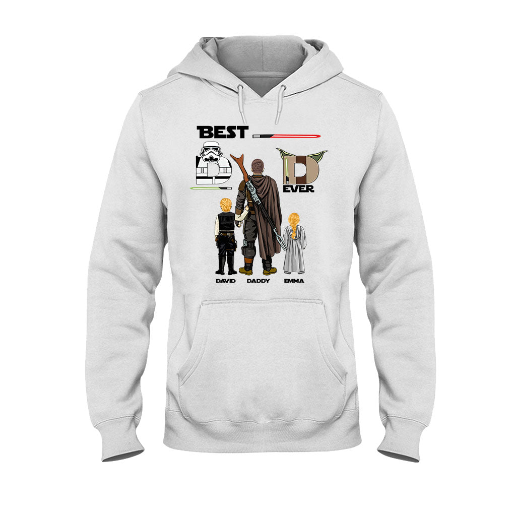 Best Dad Ever - Personalized Father T-shirt And Hoodie