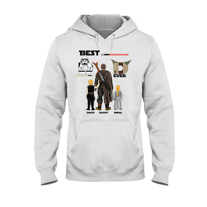 Best Dad Ever - Personalized Father T-shirt And Hoodie