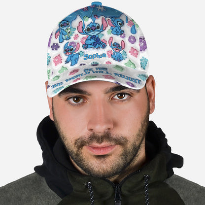 Be You The World Will Adjust - Personalized Autism Awareness Classic Cap
