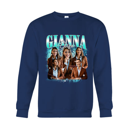 Custom Text And Photos - gift for anyone - Personalized T-shirt And Hoodie