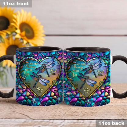 I'm Always With You - Personalized Memorial Accent Mug