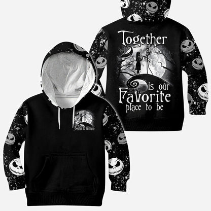 Together Since - Personalized Nightmare All Over Shirt
