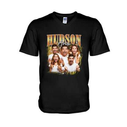 Custom Text And Photos - gift for anyone - Personalized T-shirt And Hoodie