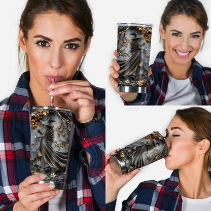 Beautiful Witch - Personalized Witch Tumbler
