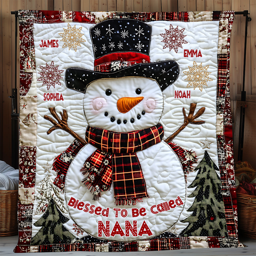 Nana Grandma Gigi - Personalized Grandma Quilt