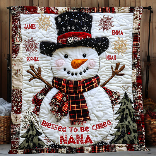 Nana Grandma Gigi - Personalized Grandma Quilt