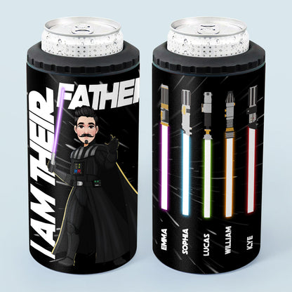I Am Their Father - Personalized Father Can Cooler
