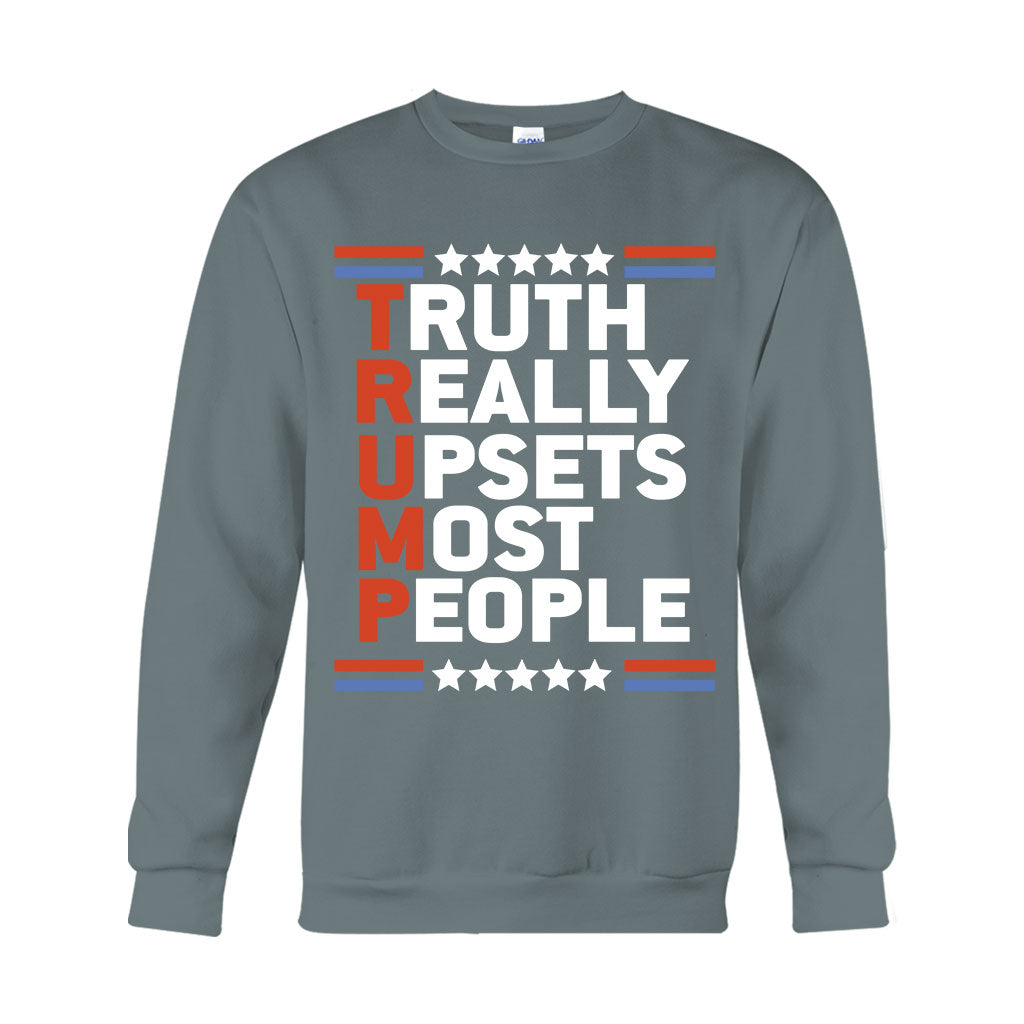 Truth Really Upset Most People - T-shirt And Hoodie