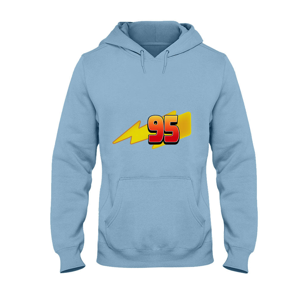 Retro Mcqueen 95 Cars T-shirt And Hoodie