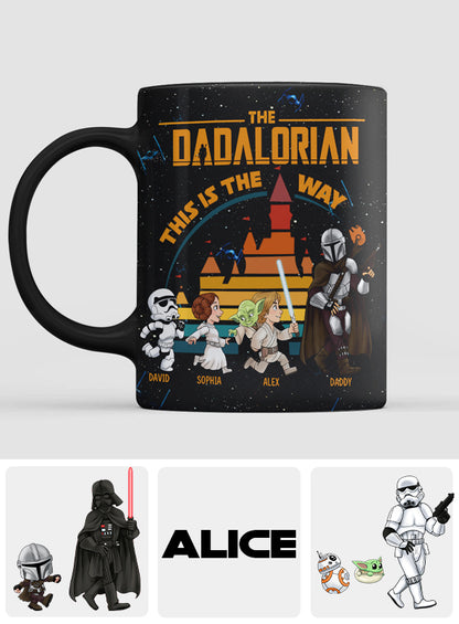 The Dadalorian This Is The Way - Personalized The Force Mug