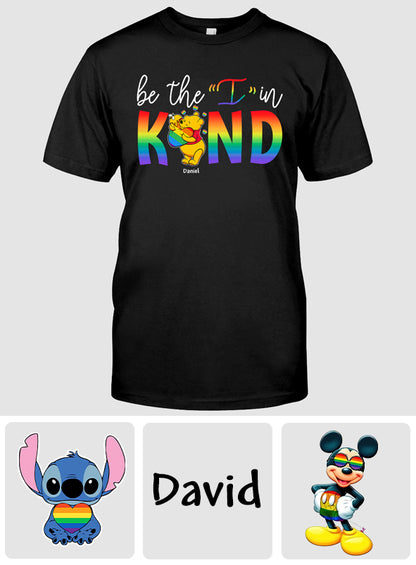 Be The I In Kind - Personalized LGBT Support T-shirt And Hoodie