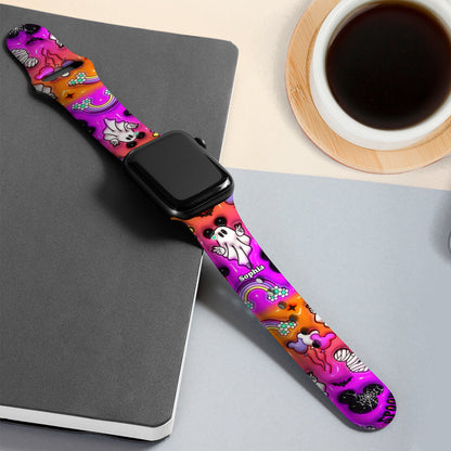 Halloween Spooky Mouse - Personalized Mouse Apple Watch Band