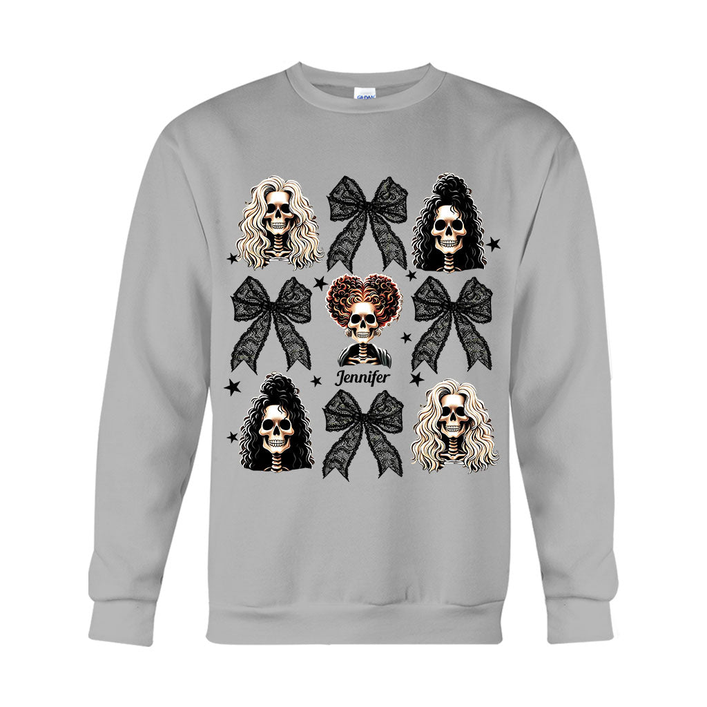 Spooky Coqquete Three Witches - Personalized Three Witches T-shirt And Hoodie