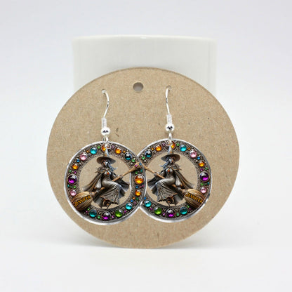 Beautiful Witch - Personalized Witch Earrings