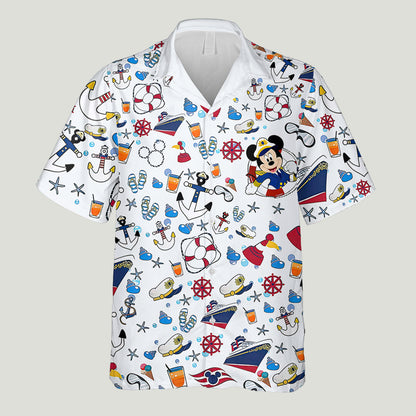 Love Cruising - Personalized Mouse Hawaiian Shirt