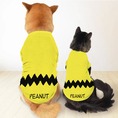 Charlie Brown Costume - Personalized Pet Shirt