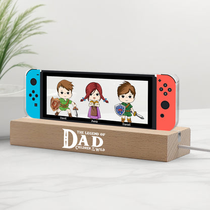 The Legend Of Dad - Personalized The Hero's Legend Custom LED Night Light