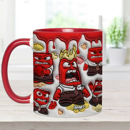 It's Ok To Feel All The Feels - Personalized Accent Mug