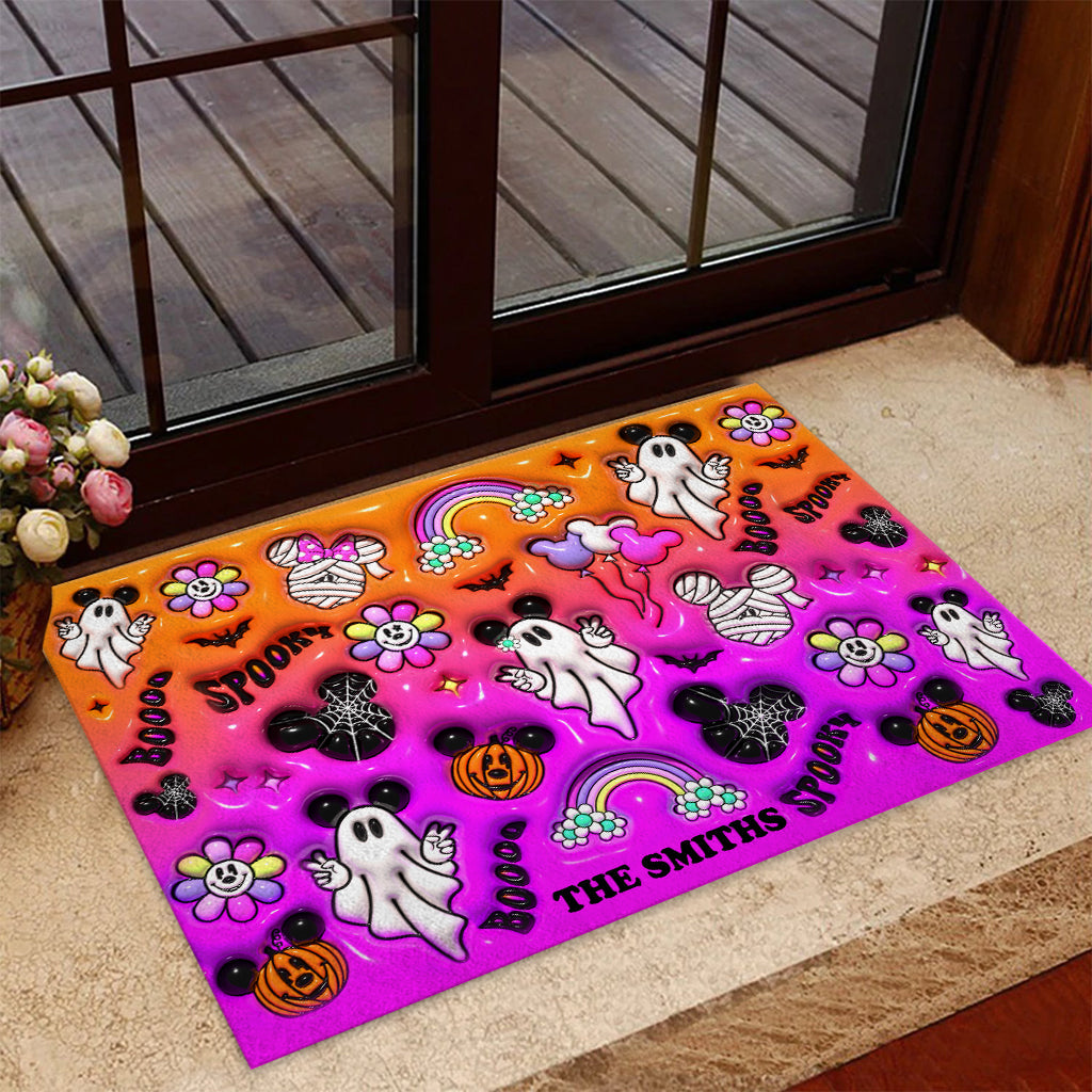 Halloween Spooky Mouse - Personalized Mouse Doormat