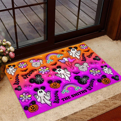 Halloween Spooky Mouse - Personalized Mouse Doormat