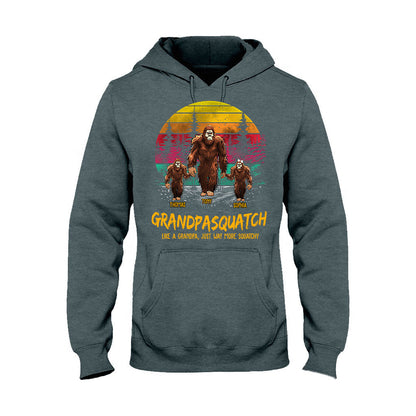 Papasquatch - Personalized Father T-shirt And Hoodie