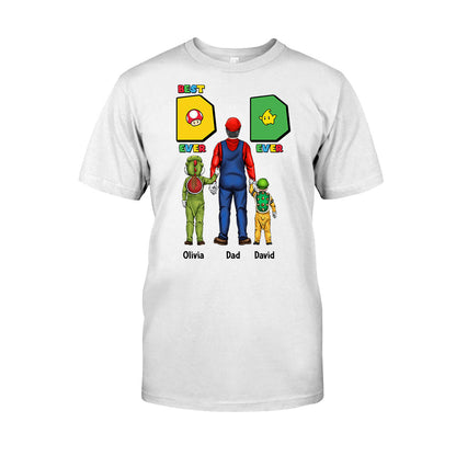 Best Dad Ever Ever - Personalized Father T-shirt And Hoodie