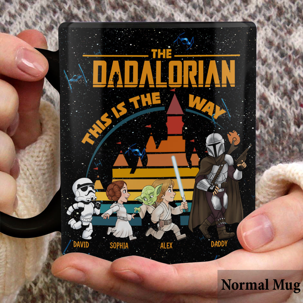 The Dadalorian This Is The Way - Personalized The Force Mug