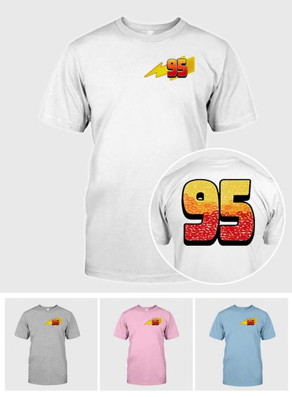 Retro Mcqueen 95 Cars T-shirt And Hoodie