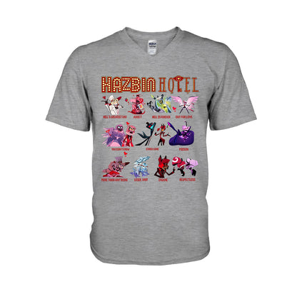 Characters - T-shirt And Hoodie