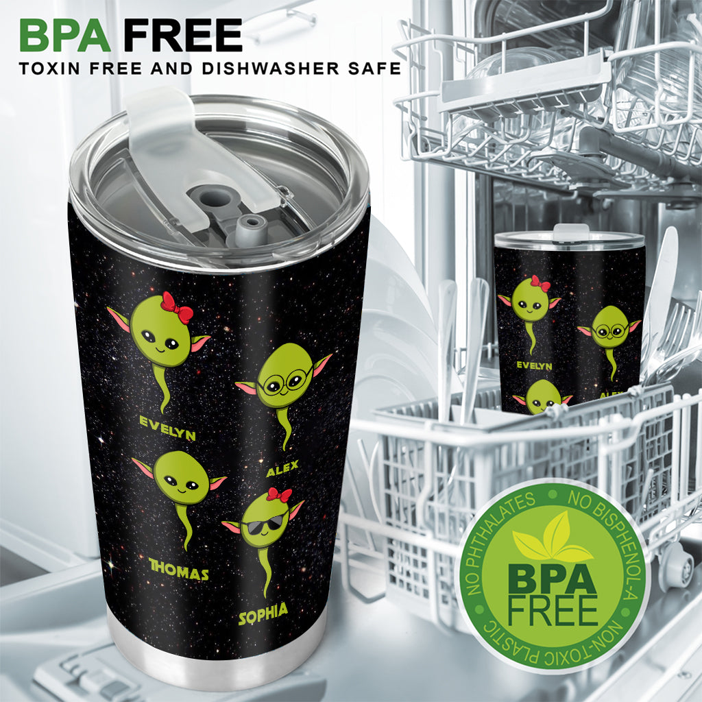Chillin' In Your Ball Funny - Personalized The Force Tumbler