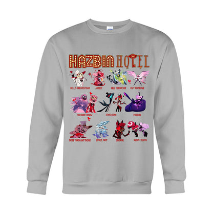 Characters - T-shirt And Hoodie